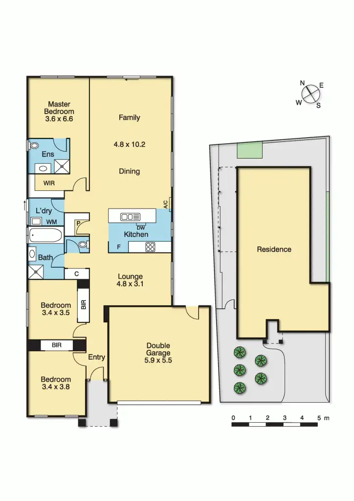 Floorplan of Homely house listing, 34 Borrack Crescent, Mernda VIC 3754