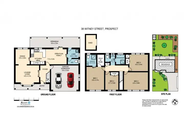 Floorplan of Homely house listing, 38 Witney Street, Prospect NSW 2148