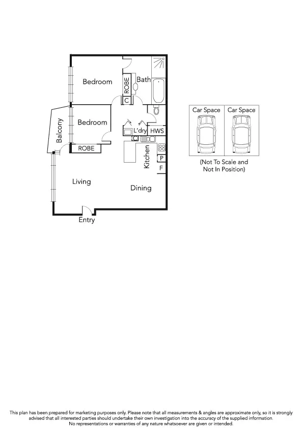 Floorplan of Homely apartment listing, 7/50 Johnston Street, Port Melbourne VIC 3207