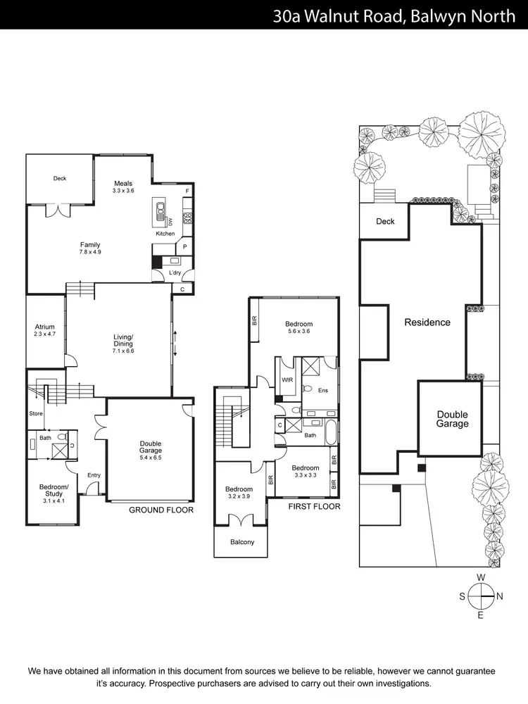 Floorplan of Homely house listing, 30a Walnut Road, Balwyn North VIC 3104