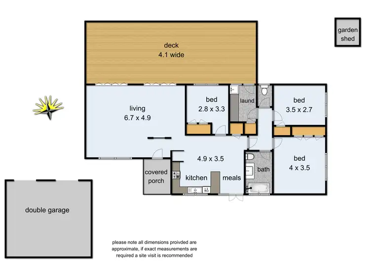 Floorplan of Homely unit listing, 76 Park Drive, Vermont VIC 3133