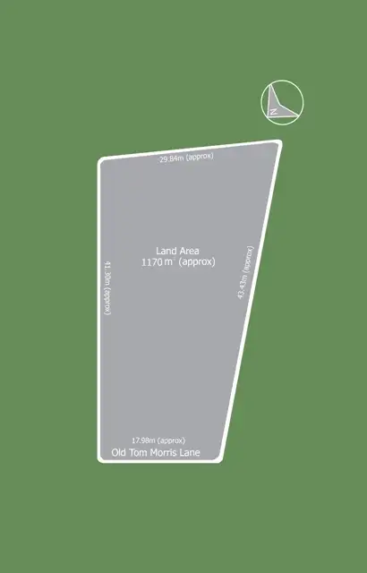 Floorplan of Homely land listing, 1 Old Tom Morris Lane, Fingal VIC 3939