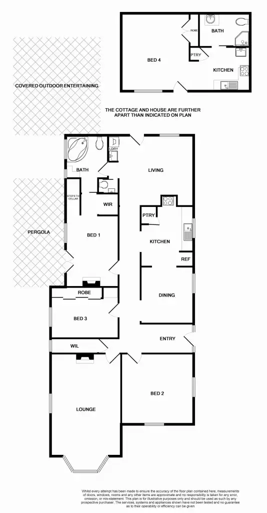 Floorplan of Homely house listing, 117 Williamson Street, Bendigo VIC 3550