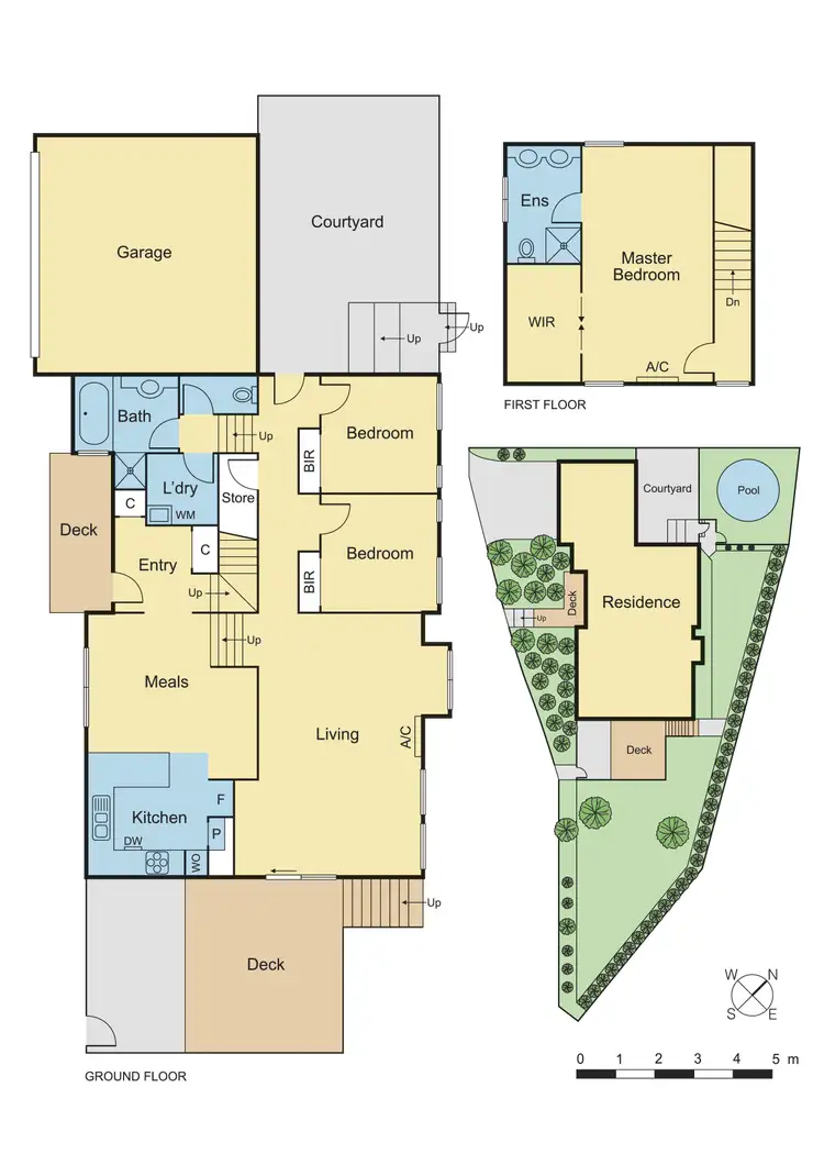 Floorplan of Homely house listing, 13 Monarch Ridge, Lower Plenty VIC 3093