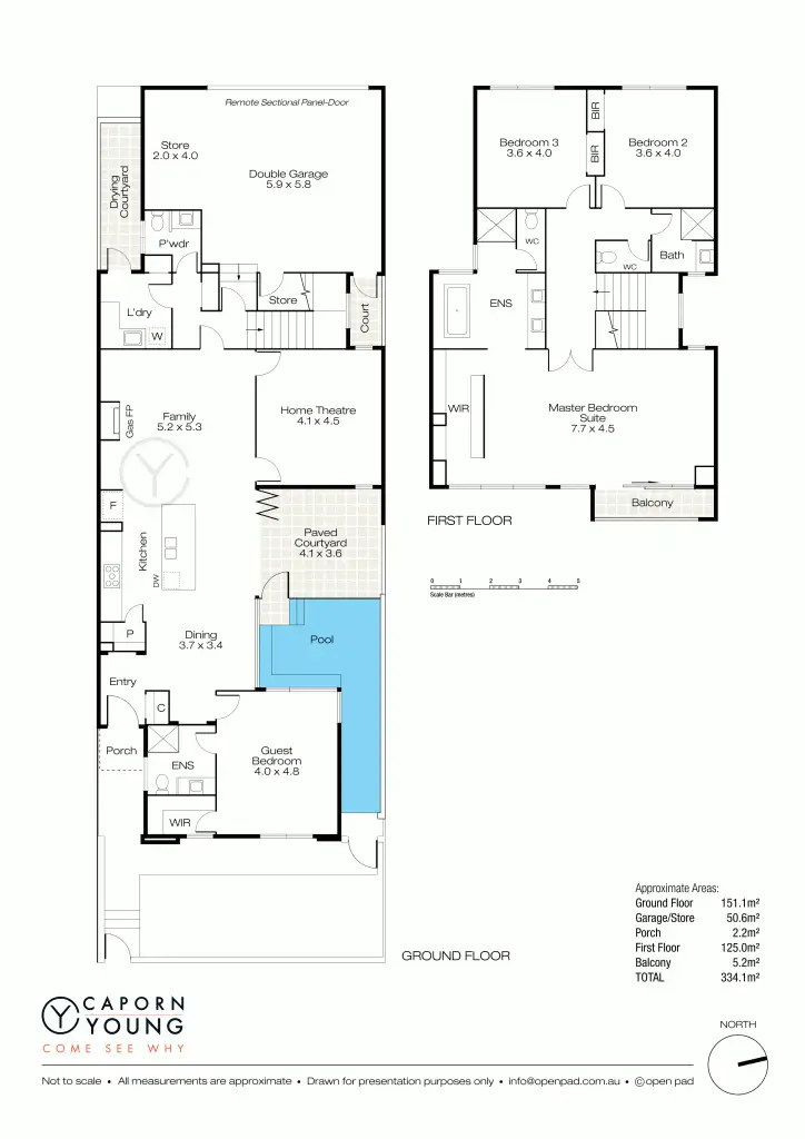 Floorplan of Homely house listing, 4 Gali Lane, City Beach WA 6015