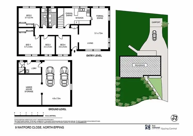 Floorplan of Homely house listing, 9 Watford Close, North Epping NSW 2121