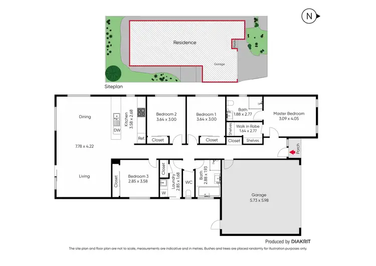 Floorplan of Homely house listing, 10 Montvale Drive, Craigieburn VIC 3064
