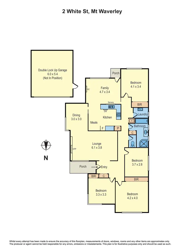 Floorplan of Homely house listing, 2 White Street, Mount Waverley VIC 3149