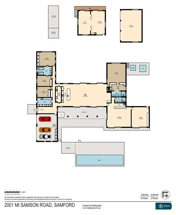 Floorplan of Homely house listing, 2001 Mt Samson Road, Yugar QLD 4520