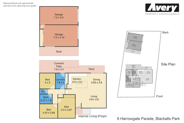 Floorplan of Homely house listing, 8 Harrowgate Parade, Blackalls Park NSW 2283
