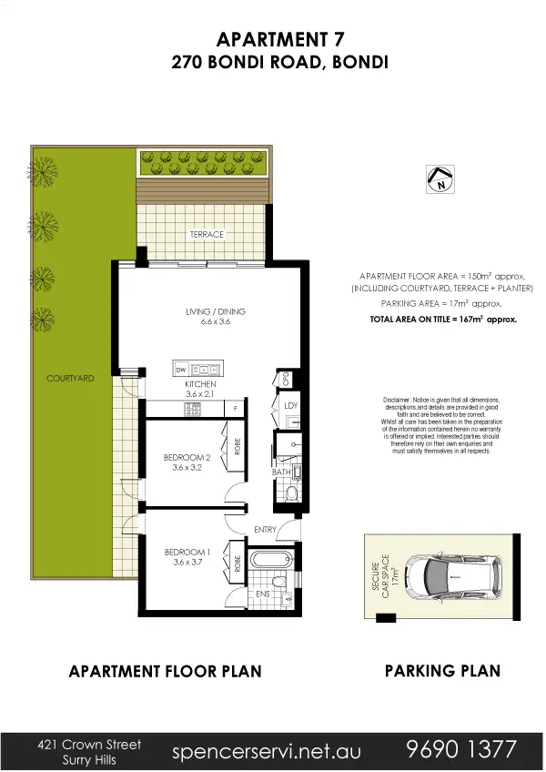 Floorplan of Homely apartment listing, 7/270-272 Bondi Road, Bondi NSW 2026