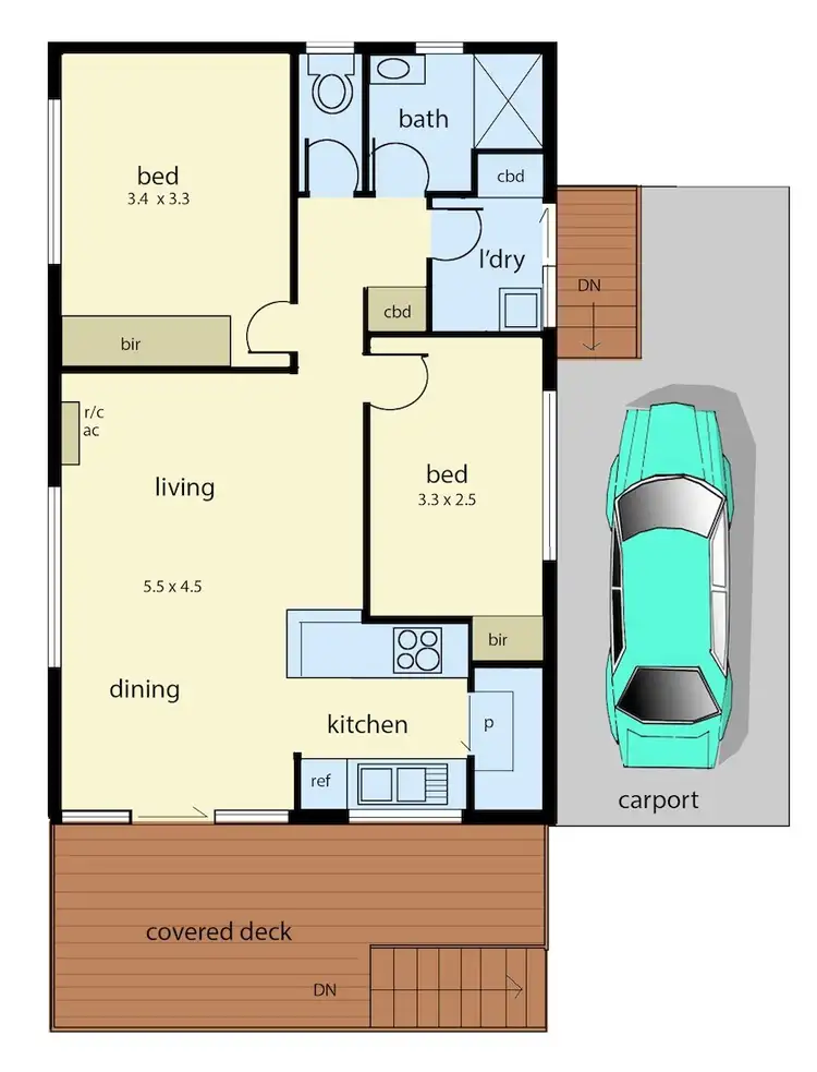 Floorplan of Homely house listing, 300A Kings Point Drive, Ulladulla NSW 2539
