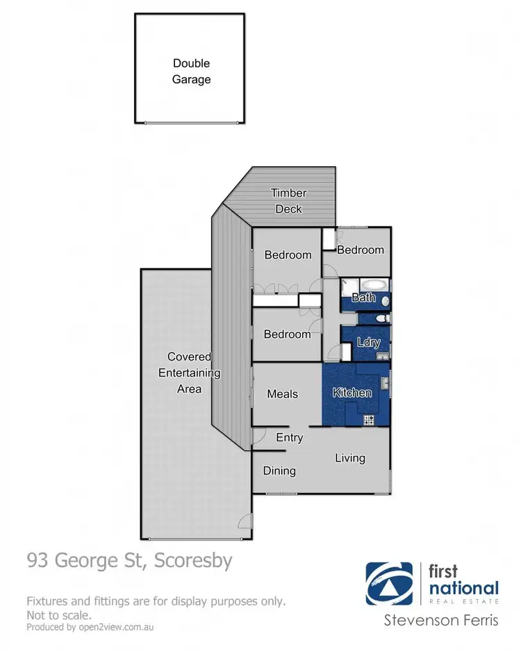 Floorplan of Homely house listing, 93 George Street, Scoresby VIC 3179