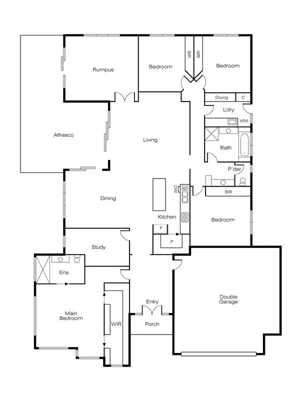 Floorplan of Homely house listing, 9 Coorabin Drive, Brown Hill VIC 3350