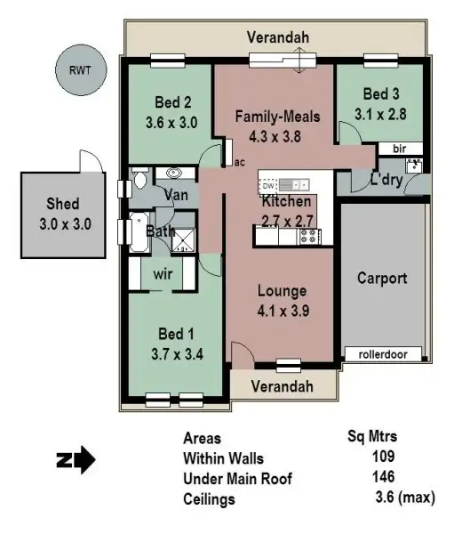 Floorplan of Homely house listing, 18 Shakes Road, Nairne SA 5252