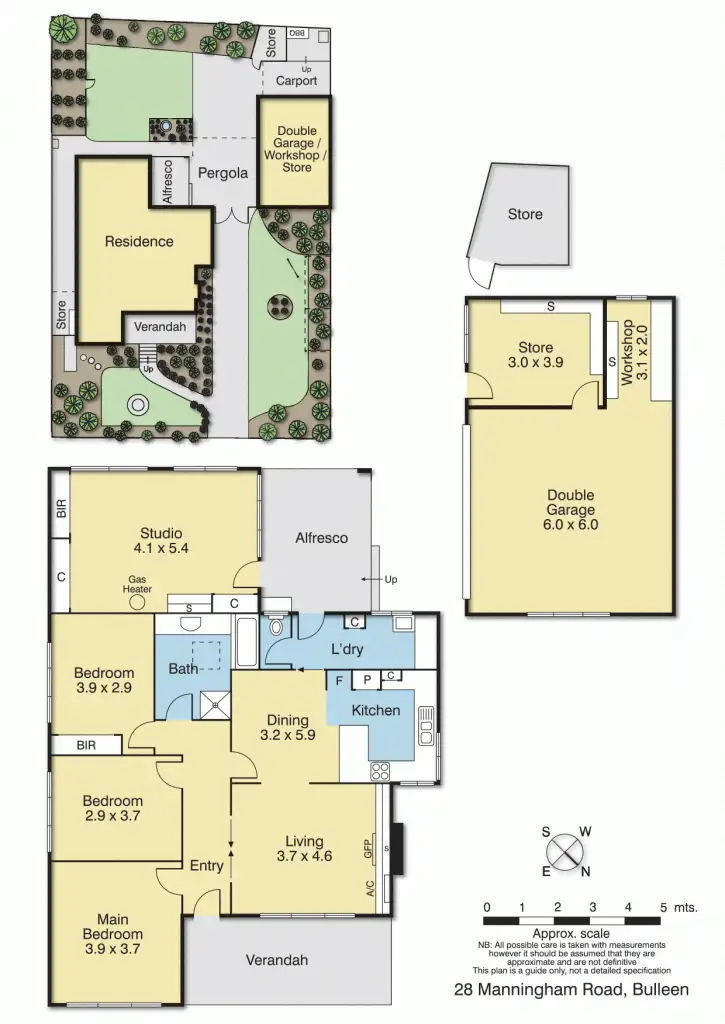 Floorplan of Homely house listing, 28 Manningham Road, Bulleen VIC 3105