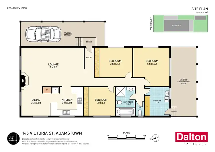 Floorplan of Homely house listing, 145 Victoria Street, Adamstown NSW 2289
