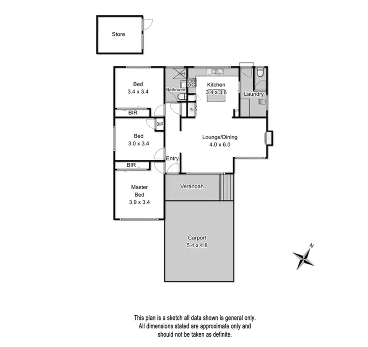 Floorplan of Homely unit listing, 2/1 Panel Street, Mitcham VIC 3132