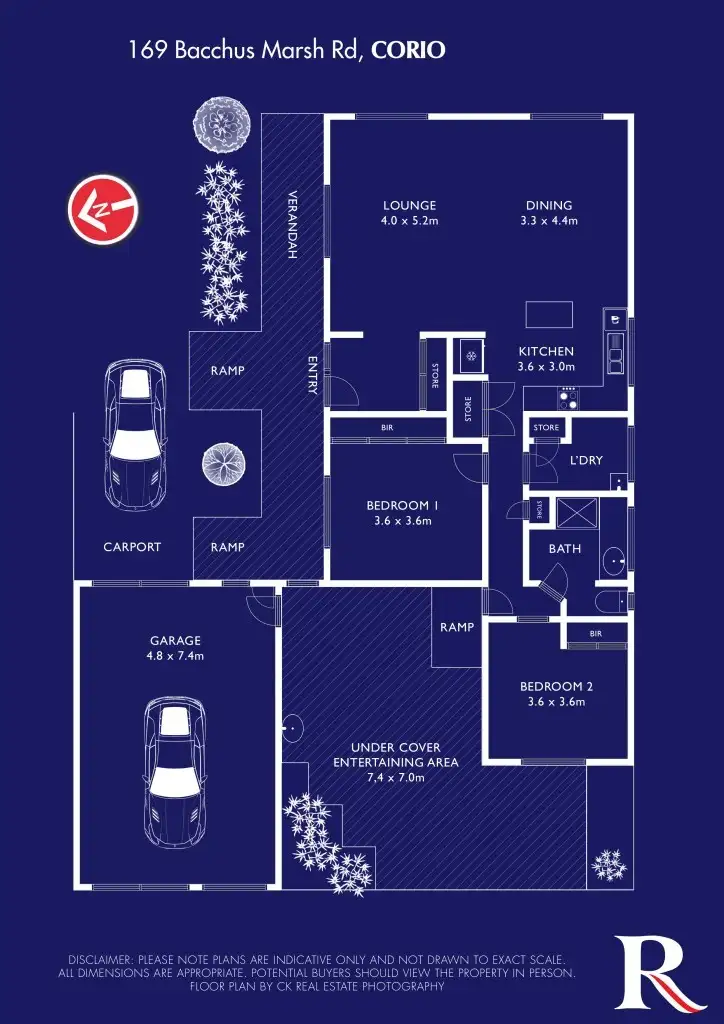 Floorplan of Homely house listing, 169 Bacchus Marsh Road, Corio VIC 3214
