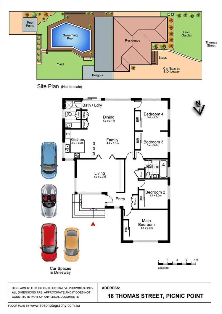 Floorplan of Homely house listing, 18 Thomas Street, Picnic Point NSW 2213
