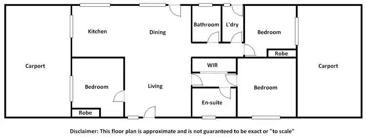 Floorplan of Homely house listing, 23 Suburban Street, Clunes VIC 3370