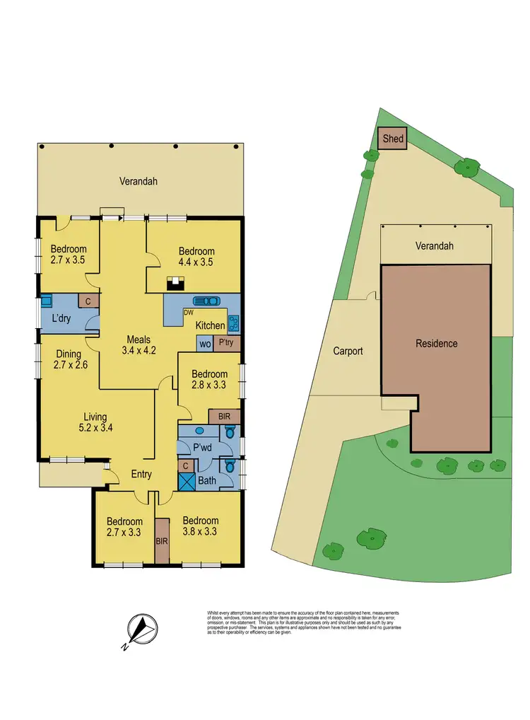 Floorplan of Homely house listing, 4 Tarata Court, Bundoora VIC 3083