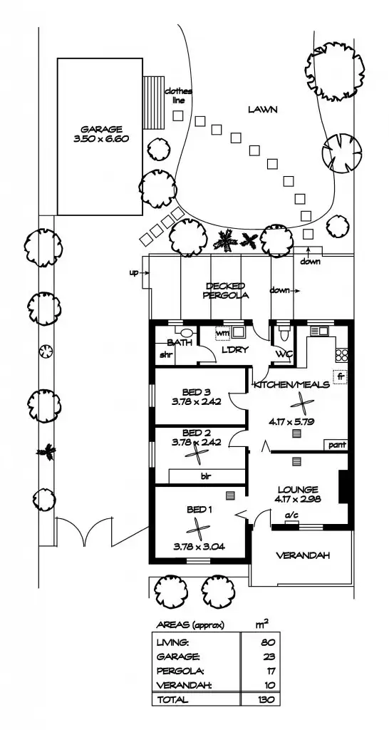 Floorplan of Homely house listing, 6 Tyler Street, Elizabeth East SA 5112