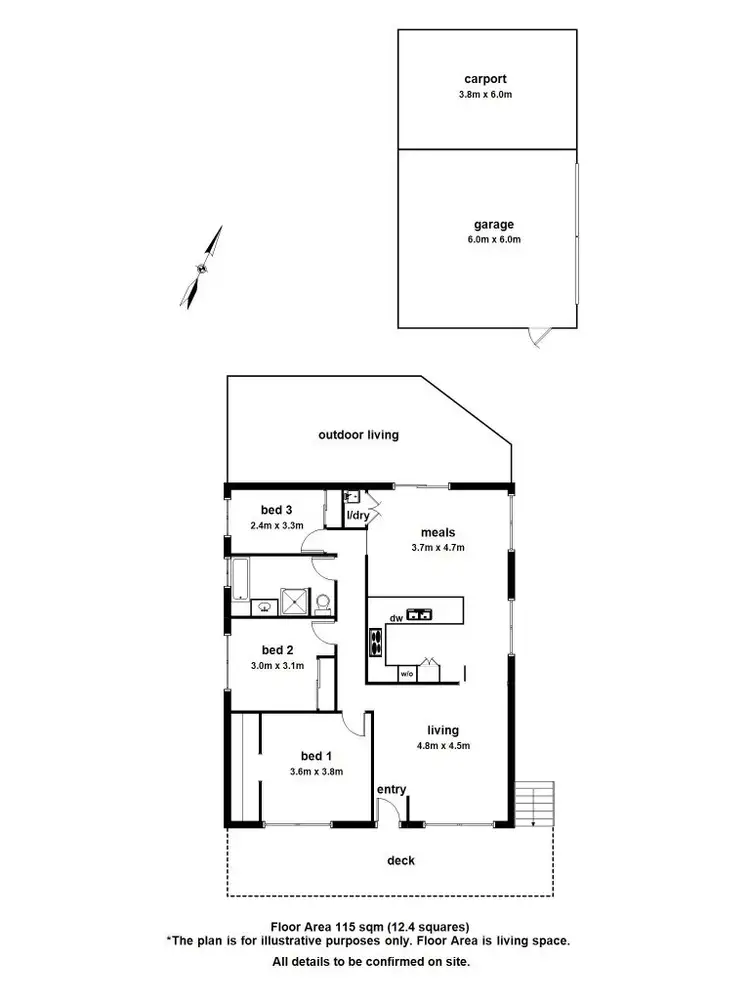 Floorplan of Homely house listing, 35 Hannover Rd, Healesville VIC 3777