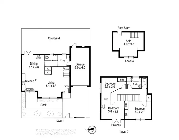 Floorplan of Homely house listing, 38 Spratling Street, Reservoir VIC 3073