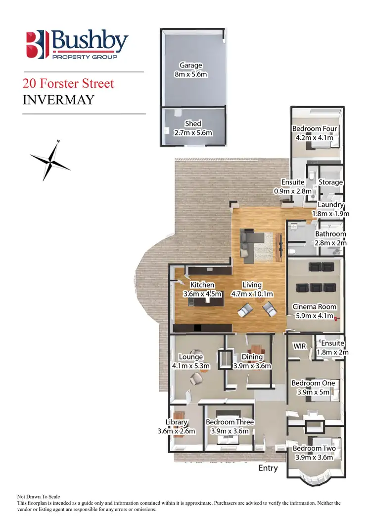 Floorplan of Homely house listing, 20 Forster Street, Invermay TAS 7248