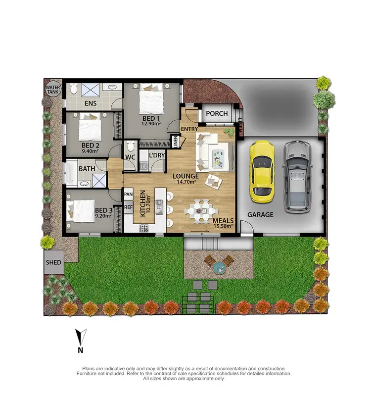 Floorplan of Homely house listing, 2/42 Sevenoaks Avenue, Croydon VIC 3136