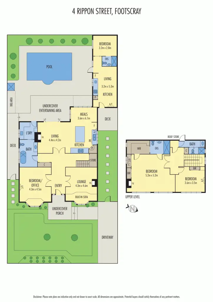 Floorplan of Homely house listing, 4 Rippon Street, Footscray VIC 3011