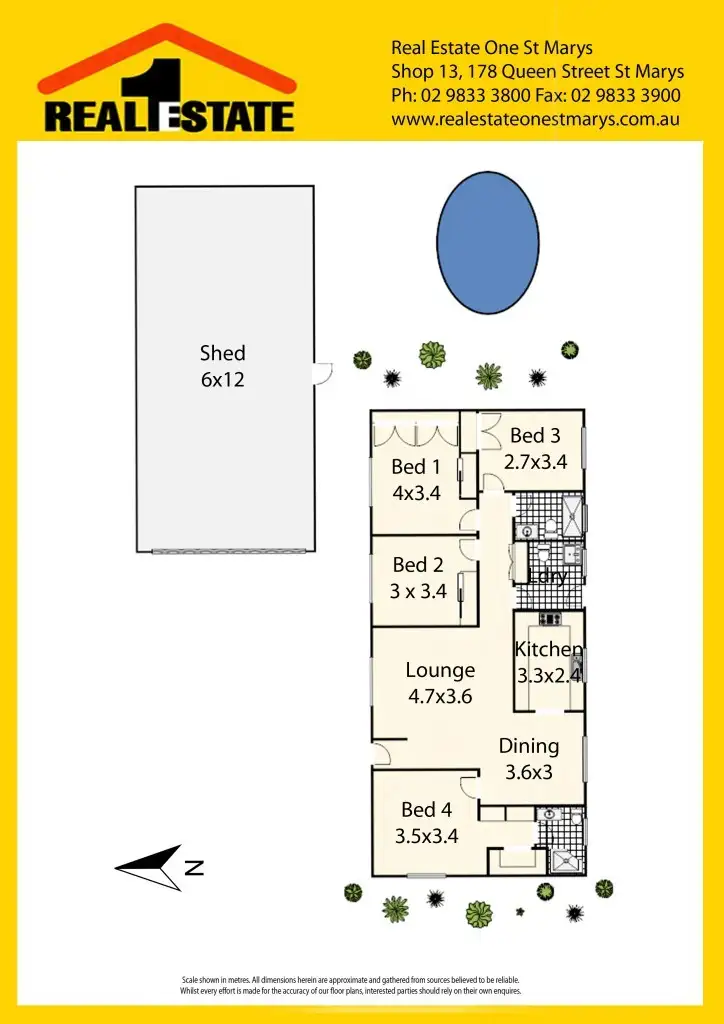 Floorplan of Homely house listing, 19 Enderby Street, Tregear NSW 2770