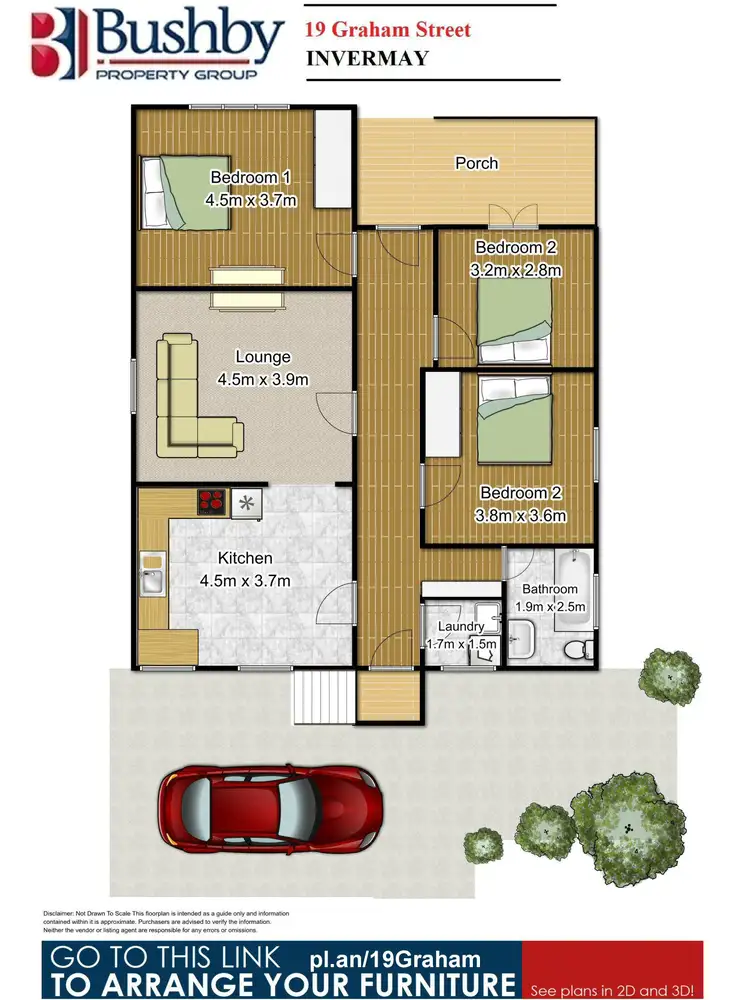 Floorplan of Homely house listing, 19 Graham Street, Invermay TAS 7248