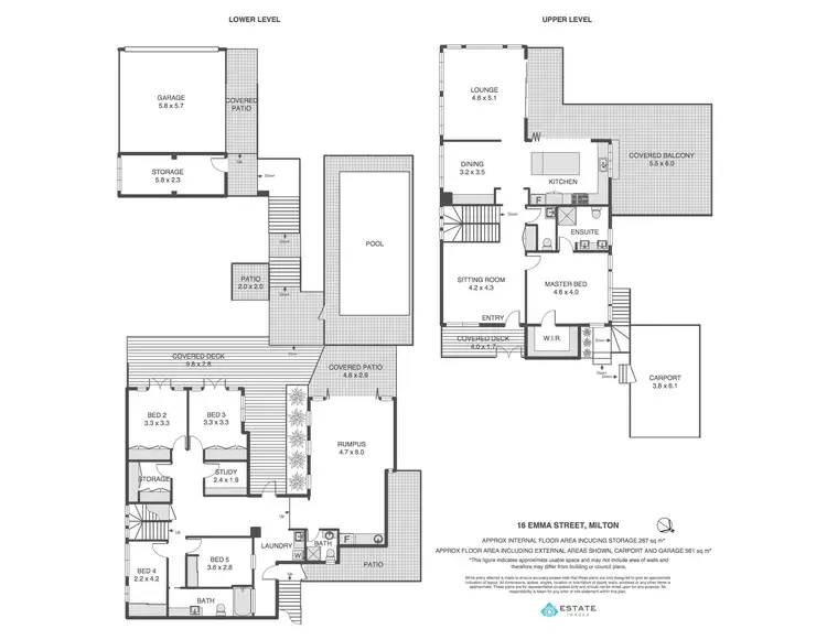Floorplan of Homely house listing, 16 Emma Street, Milton QLD 4064