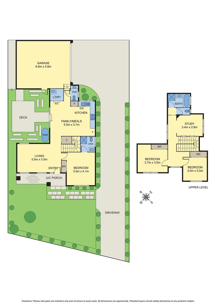 Floorplan of Homely unit listing, 1 & 2/40 View Street, Clayton VIC 3168
