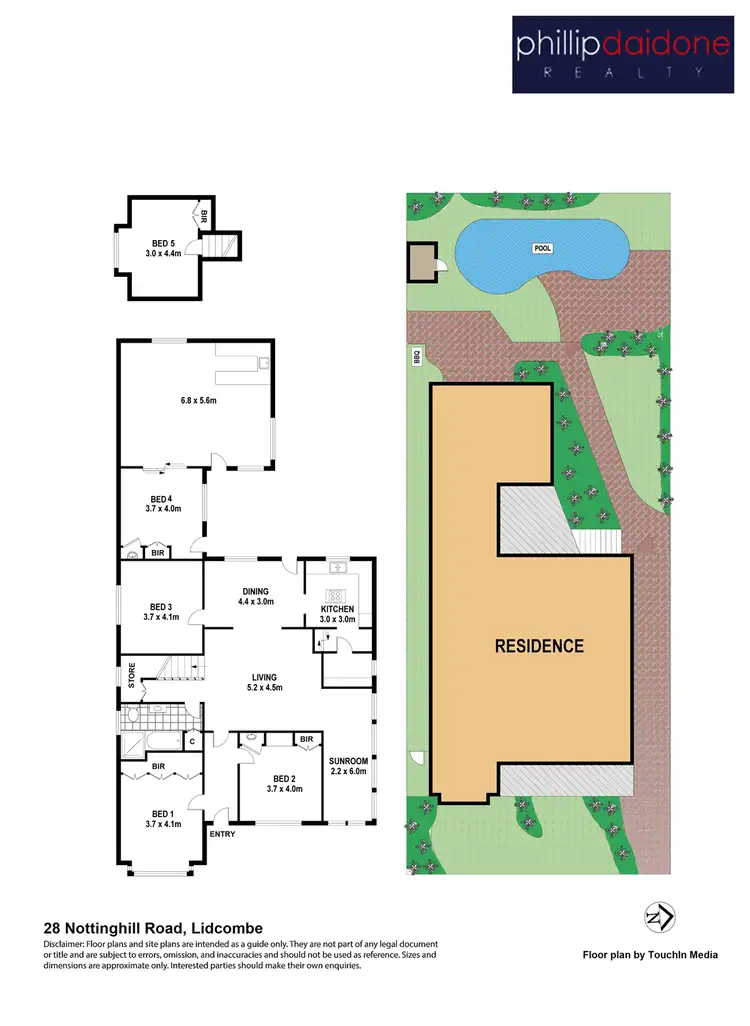 Floorplan of Homely house listing, 28 Nottinghill Road, Lidcombe NSW 2141