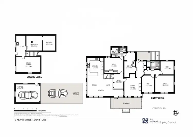 Floorplan of Homely house listing, 9 Heard Street, Denistone East NSW 2112