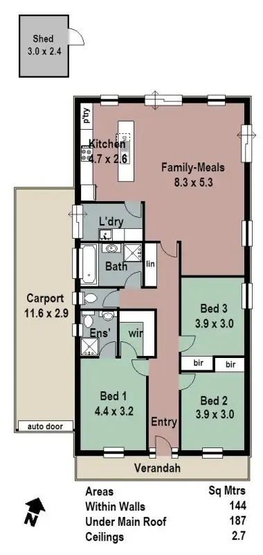 Floorplan of Homely house listing, 73 William Street, Littlehampton SA 5250