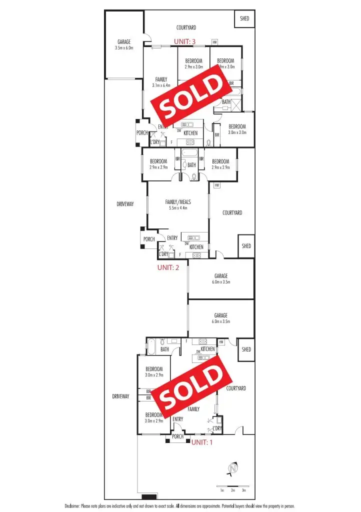 Floorplan of Homely unit listing, 2/64 Stenhouse Avenue, Brooklyn VIC 3012