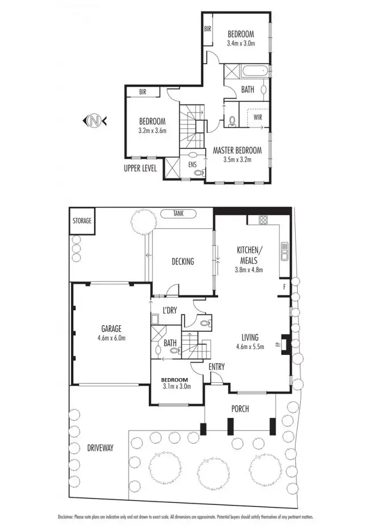 Floorplan of Homely townhouse listing, 1/16 Stanley Street, Altona VIC 3018