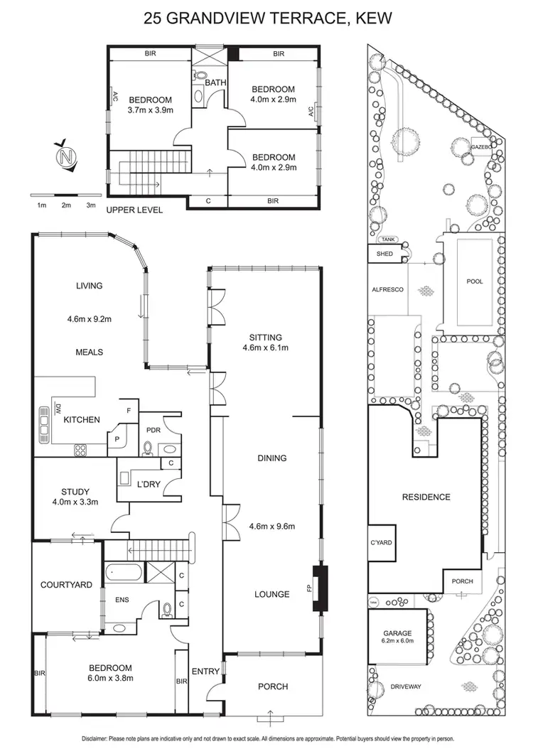 Floorplan of Homely house listing, 25 Grandview Terrace, Kew VIC 3101
