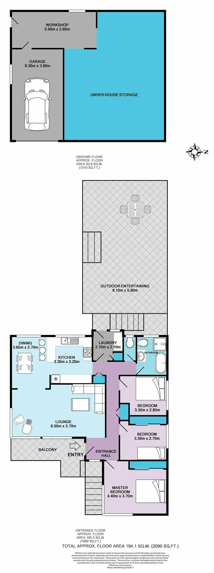 Floorplan of Homely house listing, 11 Moore Street, Blaxland NSW 2774