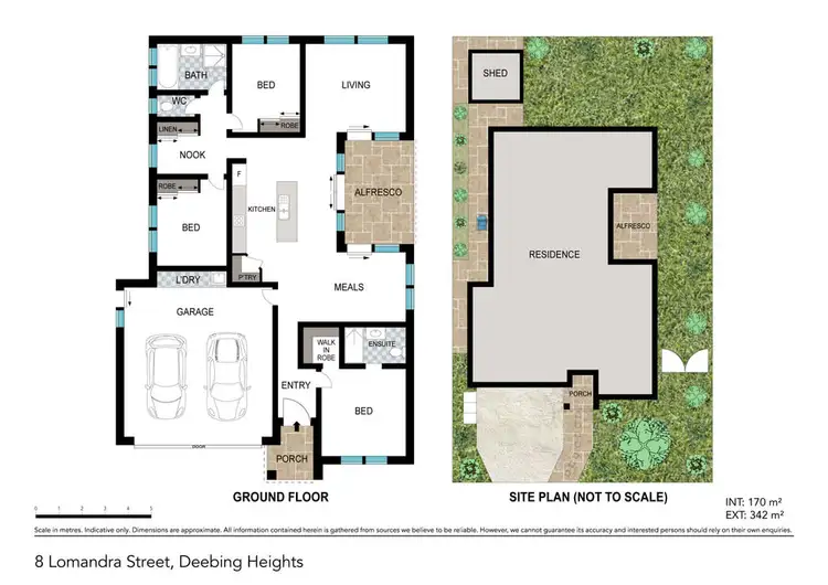 Floorplan of Homely house listing, 8 Lomandra Street, Deebing Heights QLD 4306