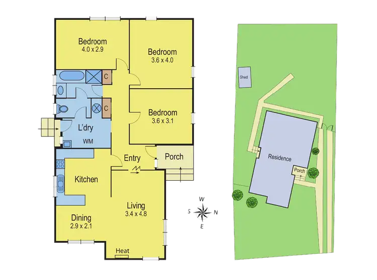 Floorplan of Homely house listing, 347 Princes Highway, Corio VIC 3214