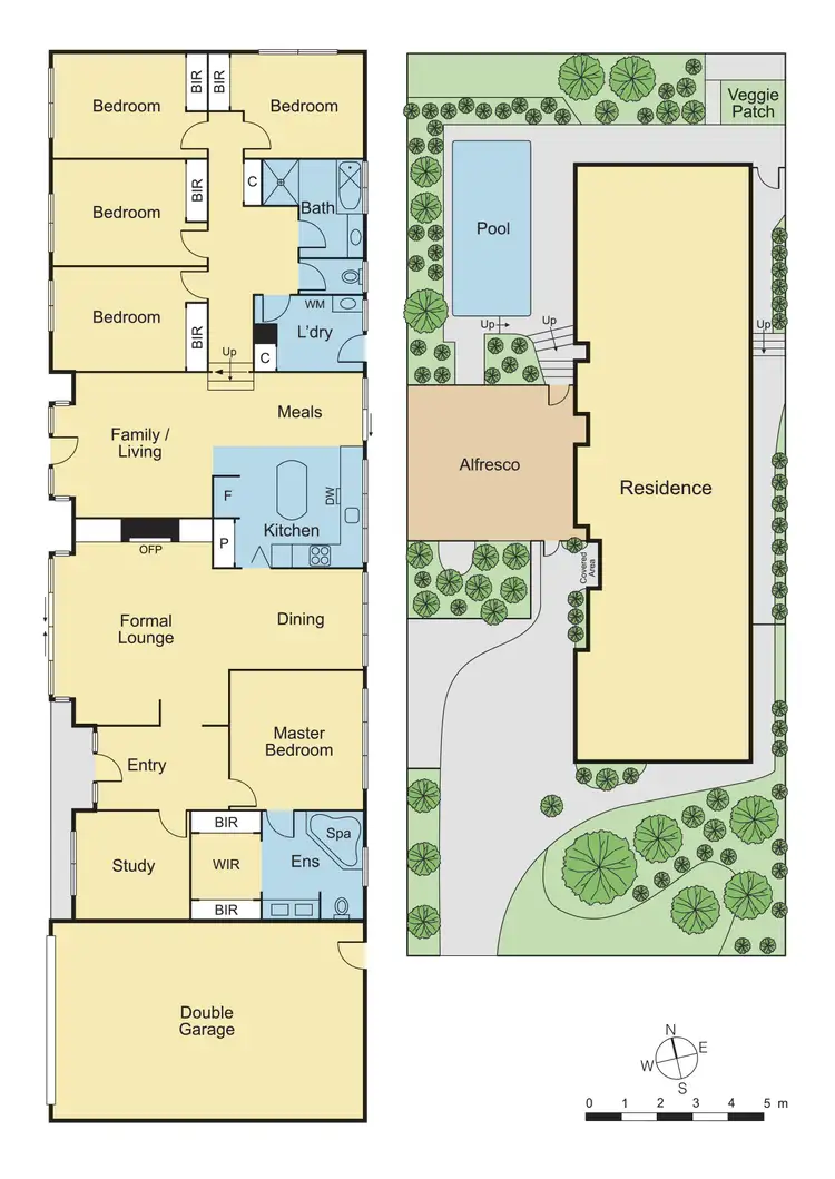 Floorplan of Homely house listing, 57 Wycliffe Crescent, Eltham VIC 3095