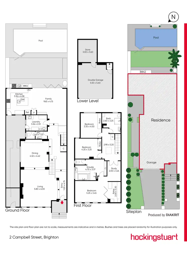 Floorplan of Homely house listing, 2 Campbell Street, Brighton VIC 3186