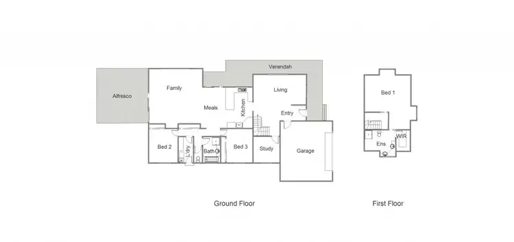 Floorplan of Homely house listing, 123 Oaksford Drive, Mansfield VIC 3722