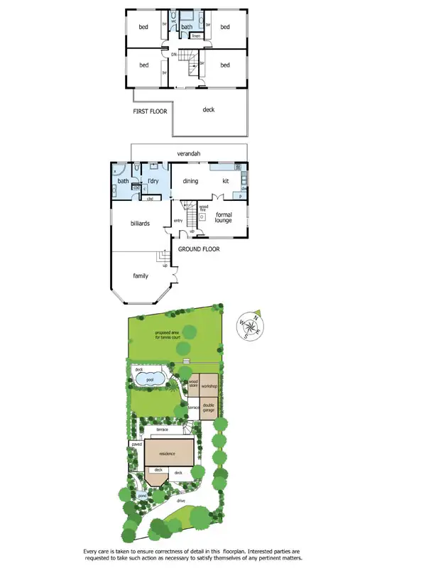 Floorplan of Homely house listing, 117 - 119 Bruce Road, Mount Martha VIC 3934