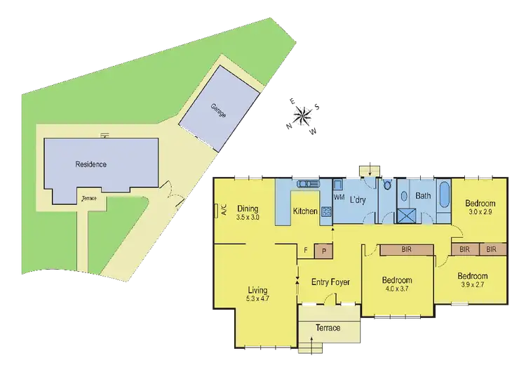 Floorplan of Homely house listing, 3 Millbank Court, Norlane VIC 3214